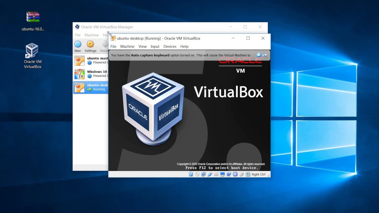 windows on virtualbox